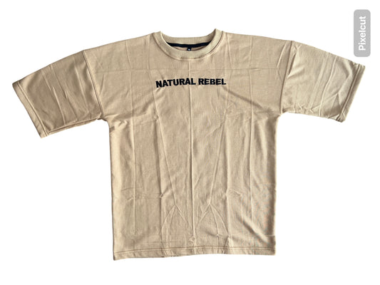 Natural Rebel connection oversize T